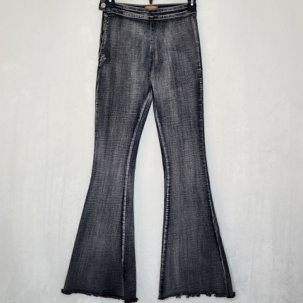 Pol Stretchy High Waist Flare Bell Bottom Pants Size Small